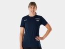 Shirt Santini Trek-Segafredo Tee Women Large Dark Blue