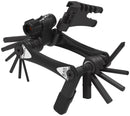 Lezyne Rap II - 20 Tubeless Multi Tool - 20 Tools With Chain Tool Tubeless Plug Kit Co2 Inflator BLK