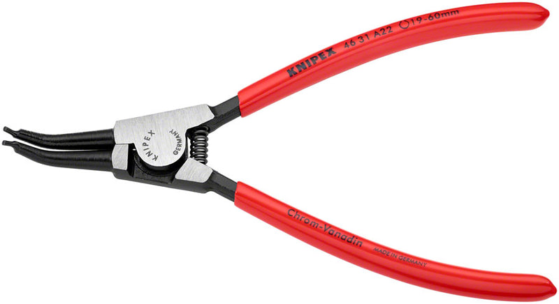 Knipex External 45deg Angle Snap Ring Pliers - 7 1/4"