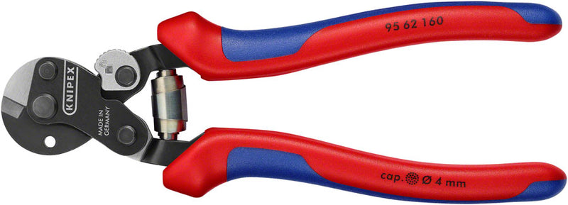 Knipex Wire Rope Shears - Burnished Forged Steel 6 1/4"