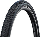 Schwalbe Marathon Mondial Pro Tire - 700 x 42 Clincher Folding BLK/Reflective Evolution Line V-Guard DoubleDefense Addix E-50