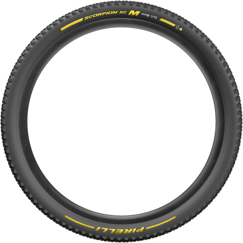 Pirelli Scorpion XC M Tire - 29 x 2.4 Tubeless Folding YLW Label Team Edition Lite Race
