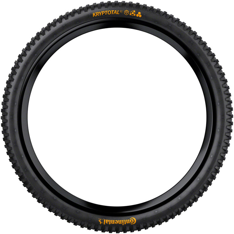 Continental Kryptotal Front Tire - 27.5 x 2.40 Tubeless Folding BLK Super Soft Downhill Casing E25
