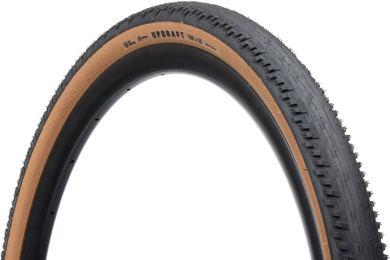 Teravail Updraft Tire - 700 x 50 Tubeless Folding Tan Light Supple Fast Compound