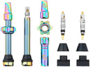 Wolf Tooth Tubeless Valve Stem Kit - 44 mm Rainbow