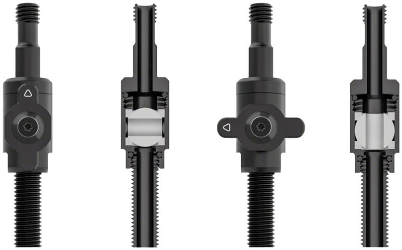 Muc-Off Big Bore Lite Tubeless Valve Stems - Medium 35mm Red