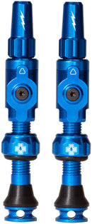 Muc-Off Big Bore Lite Tubeless Valve Stems - Medium 35mm Blue