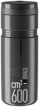 Elite Byasi Bottle Cage Storage Keg - .6 L Dark Gray
