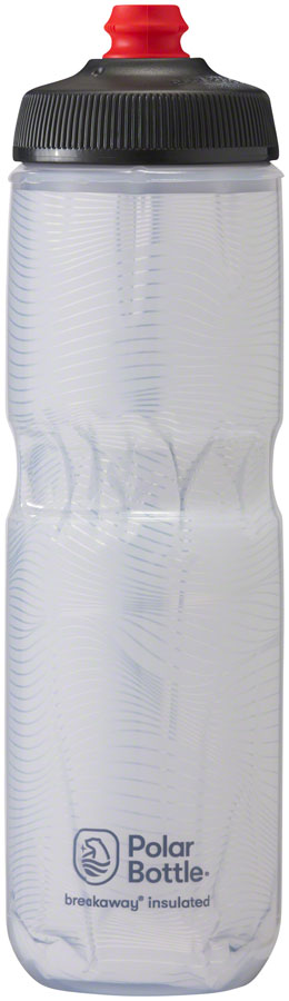Polar Bottle Breakaway Water Bottle Jersey Knit White 24oz