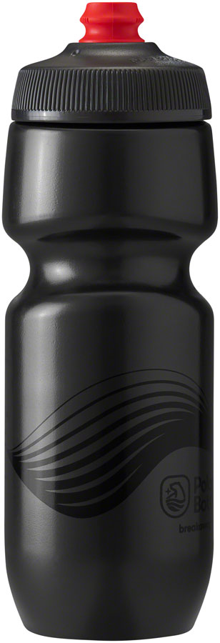 Polar Bottle Breakaway Water Bottle Charcoal/Black 24oz
