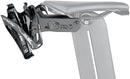 Xlab Aero Carbon Wing Behind Saddle Water Bottle Cage Mount - Includes 2 Xenon Cages