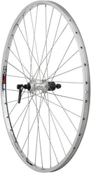 Quality Wheels CR-18 Rear Wheel - 27" QR x 130mm Rim Brake HG 10 Polished/Silver Clincher 32H