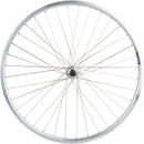Quality Wheels Value HD Series Rear Wheel - 700 QR x 130mm Rim Brake HG 10 Silver Clincher 36H