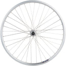 Quality Wheels Value HD Series Rear Wheel - 26" QR x 135mm Rim Brake HG 10 Silver Clincher 36H