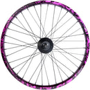 Salt EX Rear Wheel - 20" Black/Purple Splatter LHD