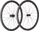 Vision Metron 37 TL Wheelset Tubeless 700c 21/24H Spoke Count Disc Brake Center Lock Rotor Mount – BLK