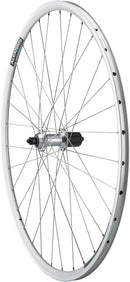 Quality Wheels Tiagra/DA22 Rear Wheel - 700 QR x 130mm Rim Brake HG 11 Road Silver Clincher 32H