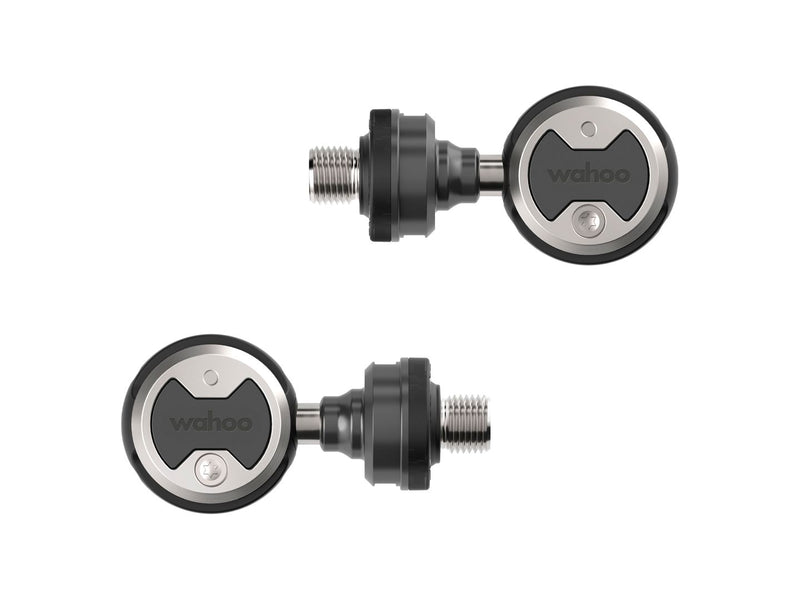 Wahoo Fitness Power Zero Single-Sided Power Pedals - Dual Sided Clipless Composite 9/16" BLK Pair Single-Sensing Speedplay