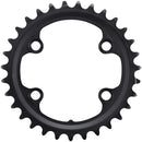 Shimano GRX FC-RX820-2 Chainring - 31t Inner Ring 80 BCD For 2x 12-Speed BLK