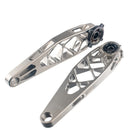 5Dev Titanium Cranks 165mm No Spindle Raw