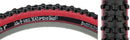 Panaracer Fire XC Pro Tire - 26 x 2.1 Clincher Wire Black/Red 30tpi