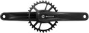 SRAM S100 Eagle Crankset - 155mm 32t Steel Chainring Aluminum Crankarms For Powerspine Bottom Bracket BLK 49mm Chainline B1