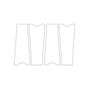 Module Crank Shield Crank Protector Shim Clear 2 Sets  