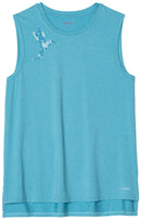 Terry Tech Tank - Horizon Blue Hummingbird X Large