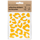 Bookman Visibility Reflective Stickers Leopard Yellow
