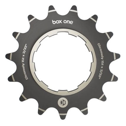 BOX Box One 3/32" CNC CrMo Cog Black - 15t
