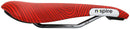 Smanie N.Spire Saddle - Chromoly Microfiber Red 136