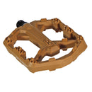 Crankbrothers Stamp 0 Pedals - Platform Aluminum 9/16" Brown Small