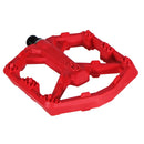 Crankbrothers Stamp 0 Pedals - Platform Aluminum 9/16" Bright Red Large