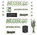 Surly Krampus Frame Decal Set - Green