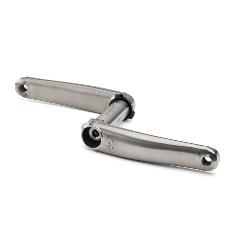 Cane Creek eeWings Mountain Titanium Crankset - 160mm 8-Bolt Direct Mount 30mm Spindle Brushed Titanium