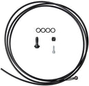 Magura Hydraulic Brake Hose - 2500mm Banjo Line Fitting Black