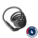Abus Helix 4512C Cable lock Combination 12mm 180cm 5.9' Black