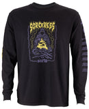 Surly Sorceress Long Sleeve Shirt Black - 2X-Large