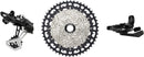microSHIFT Advent MX 1x11-Speed Groupset - MX Trail Shifter MX Pro Rear Derailleur Aluminum Cage Clutch 11-50t Cassette For XD Driver
