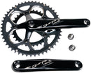 FSA Vero Pro Crankset 2x 50/34T Chainrings 175mm Arm Length JIS Square Taper Interface – BLK