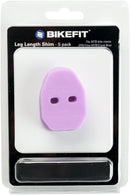 BikeFit Leg Length Shims - MTB/SPD/Time/Crank Bros Compatible 2-Hole 3mm 5-Pack