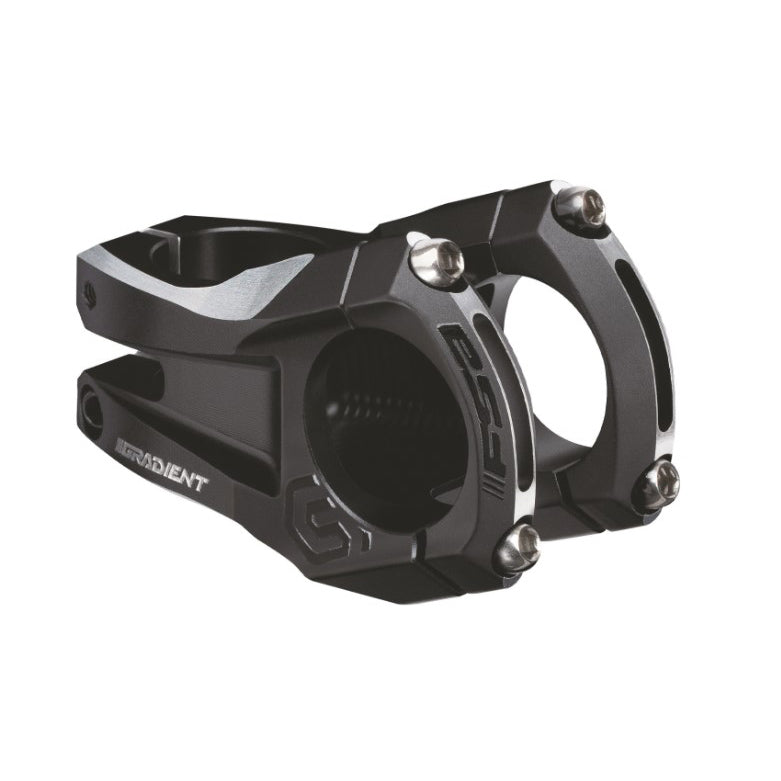 Full Speed Ahead Gradient Alloy Stem - 50mm 31.8mm Clamp +6 1 1/8" Black