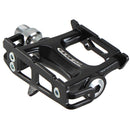 Genetic Pro Track Pedals Black with Black Cage