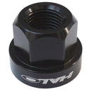 Halo Alloy Axle Nuts 10mm Black Pair