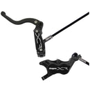 Hope XCR Pro E4 Disc Brake and Lever Set - Rear Hydraulic Post Mount Black