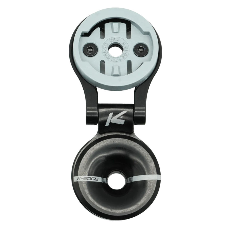 K-Edge Wahoo Race Stem Mount w/ Top Cap Adjustable Black