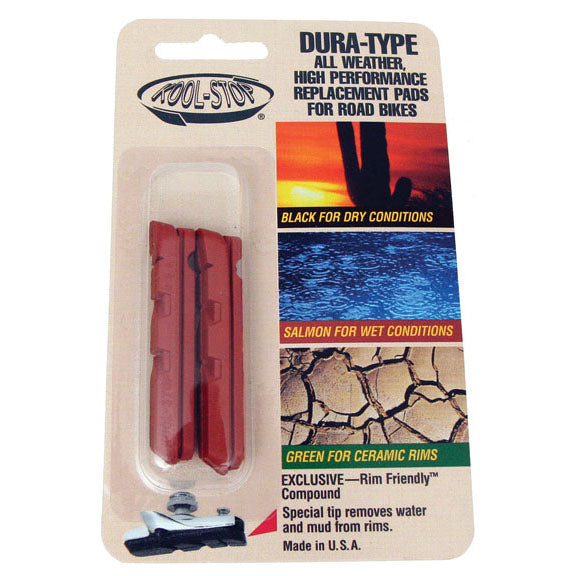 Kool Stop Dura Road Cartridge Inserts Salmon Pr