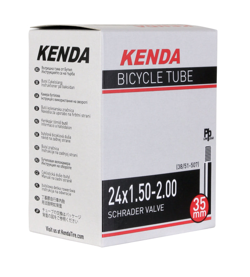 Kenda Schrader Tube Schrader Length: 35mm 24 1.50-2.00
