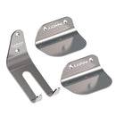 Lezyne Stainless Pedal Bike Storage Hook - Silver
