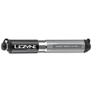Lezyne Grip Drive HV Pump ABS Flip Chuck 90PSI Silver S 186 mm